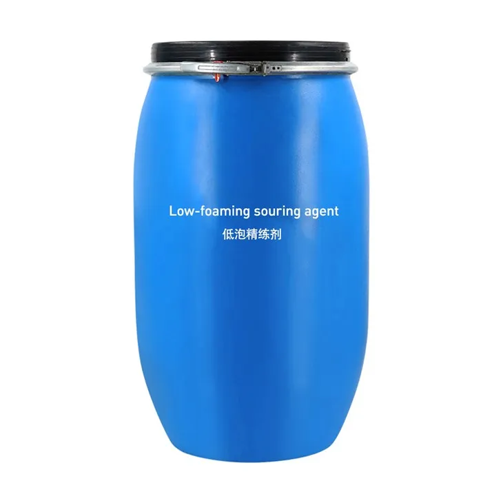 Niskopieniący środek zakwaszający